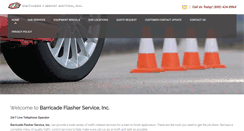 Desktop Screenshot of barricadeflasher.com